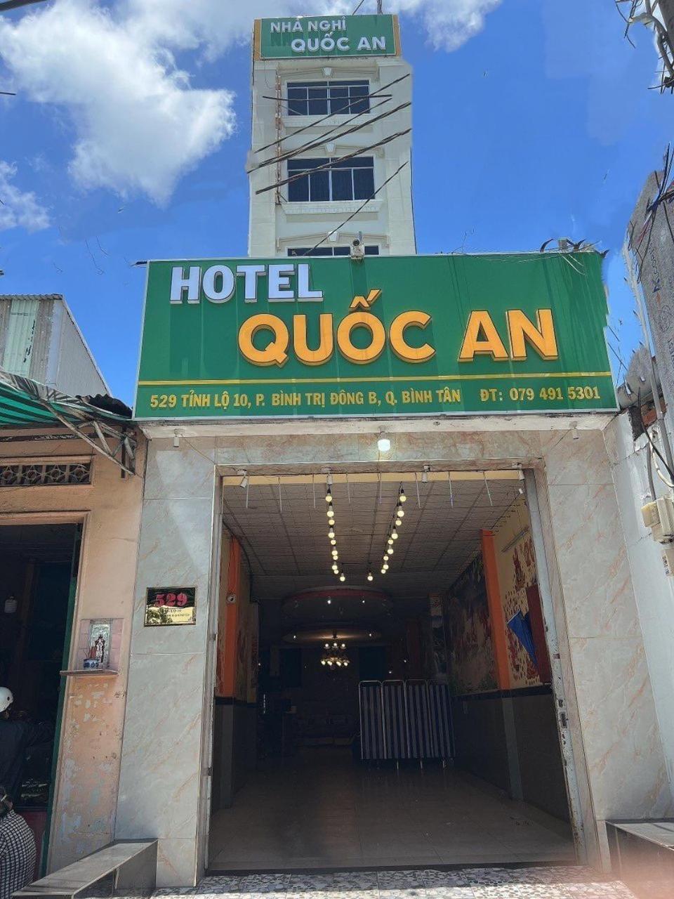 Quoc An Hotel TP. Hồ Chí Minh Ngoại thất bức ảnh